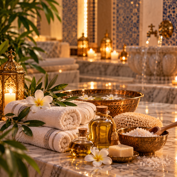 Paket 3 – Tiefenpflege mit edlen Ölen und Hamam