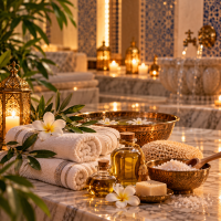 Paket 3 – Tiefenpflege mit edlen Ölen und Hamam